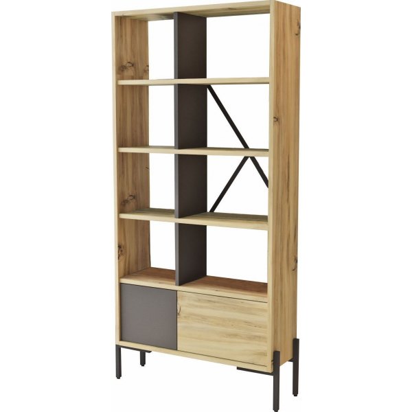 Bruno bokhylla - Felt/antracit