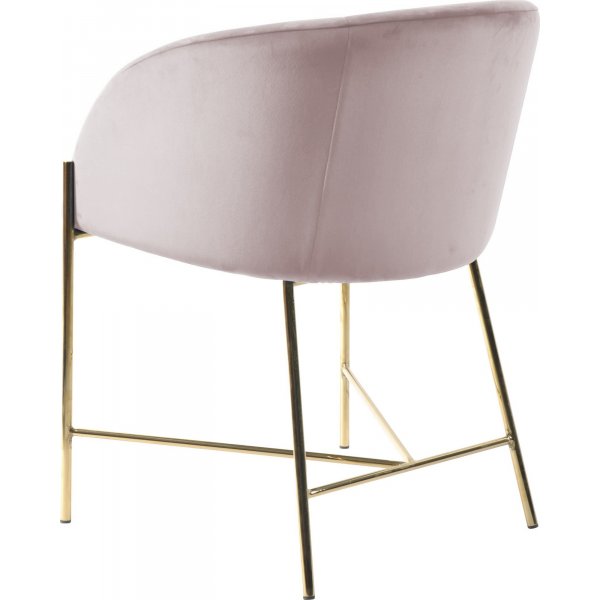 Fauteuil Nelson - Rose poudré Fauteuil Nelson - Rose poudré