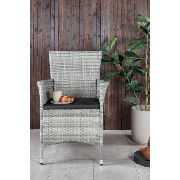 Chaise de salle à manger pliante - Gris Chaise de salle à manger pliante - Gris