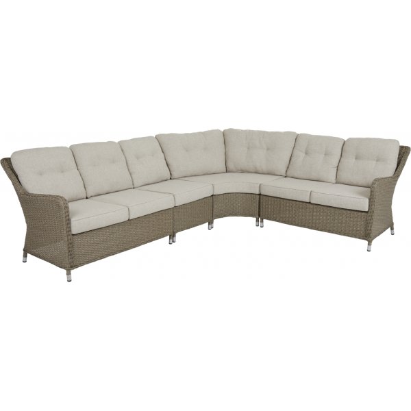 Utegrupp med hörnsoffa och bord | Natur - Vinga Utegrupp med hörnsoffa och bord | Natur - Vinga