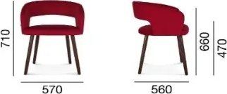 Fauteuil Cube - Couleur du cadre et du revtement au choix