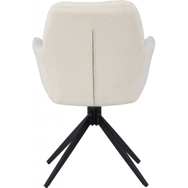 Manchi matstol - Vit/svart Manchi matstol - Vit/svart