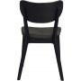 Rowico Cato stol - Svart ek/gr