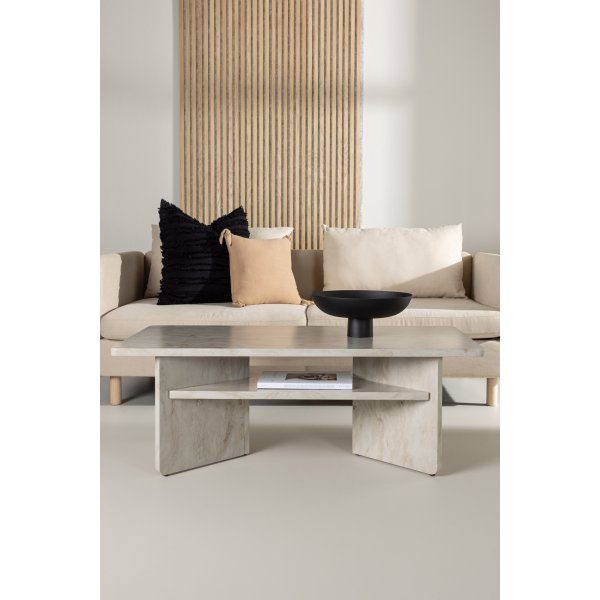 Table basse lesund 120 x 60 cm - Beige