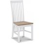 Skagen matgrupp - Skagen 140 cm Bord inklusive 4 st Herrgrd Vind stolar med sits i ekbets - Vit/Ekbets