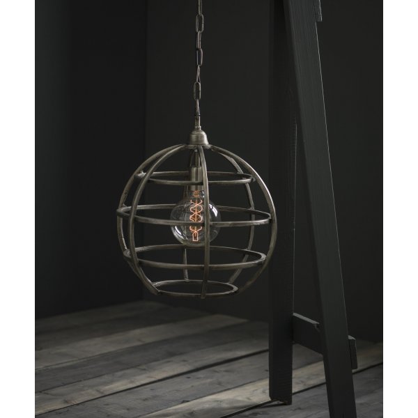 Bristol taklampa - Rustik silver Bristol taklampa - Rustik silver