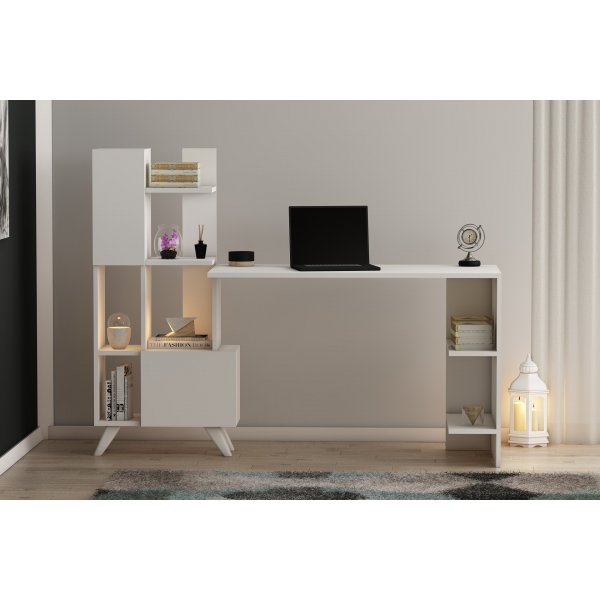 Bureau Merci Blanc - 120 x 60 cm