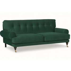 Soffa Andrew 225 cm - Buteljgrön sammet Soffa Andrew 225 cm - Buteljgrön sammet