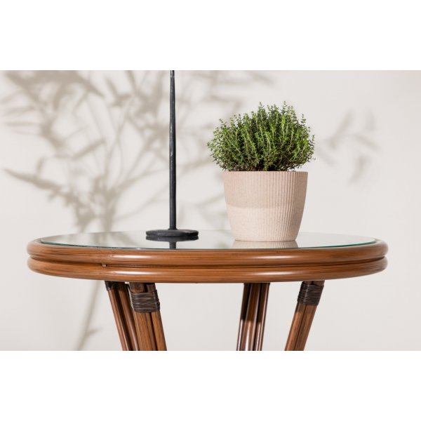 Table basse Sagres Ø60 cm - Marron Table basse Sagres Ø60 cm - Marron