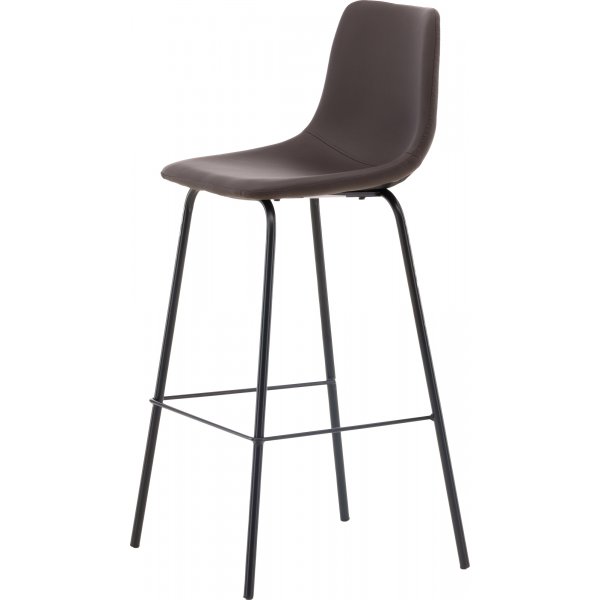 Alexi barstol - Brun PU Alexi barstol - Brun PU