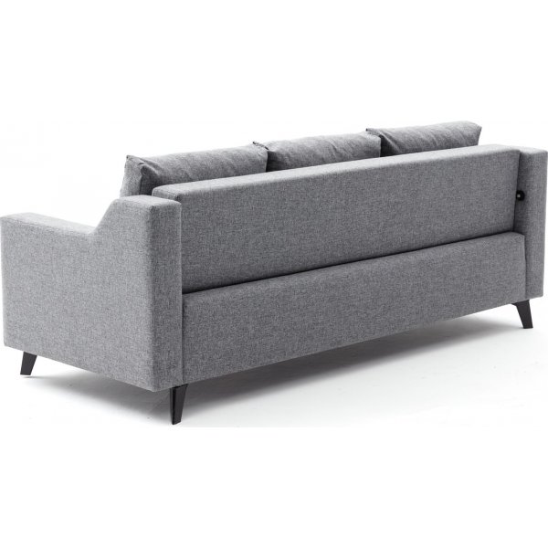 Bddsoffa 3-sits - Gr