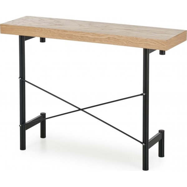 Dante avlastningsbord 106 x 30 cm - Ek/svart Dante avlastningsbord 106 x 30 cm - Ek/svart