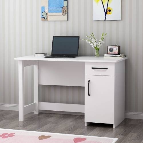 Bureau Naturel 120 x 60 cm - Blanc