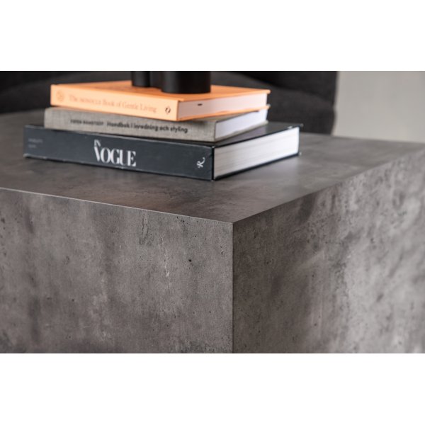 Table basse York 80 x 60 cm - Gris fonc