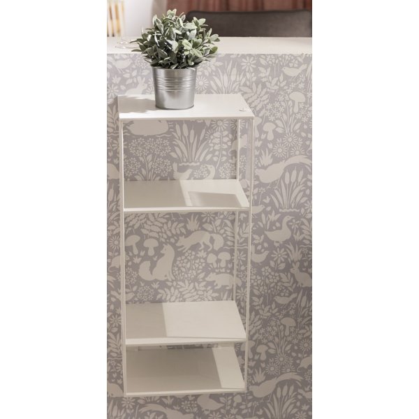 Vägghängt sängbord - Vit Vägghängt sängbord - Vit