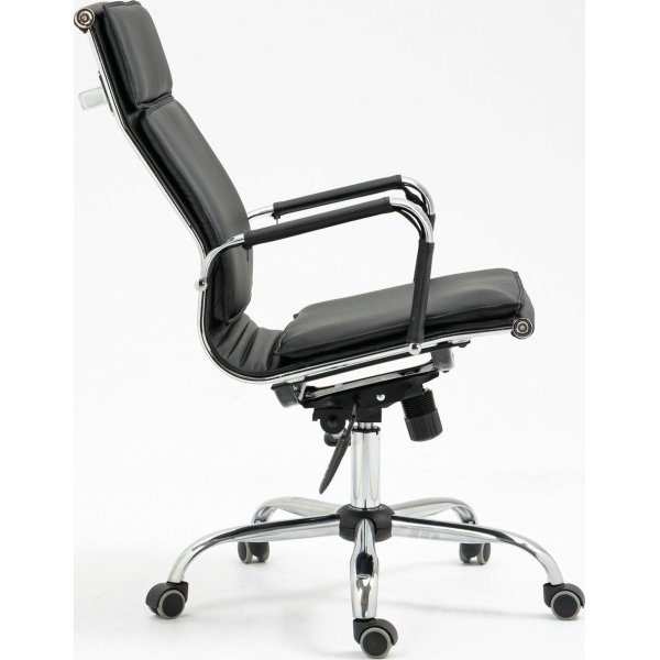 Chaise de bureau Coralie - Noir