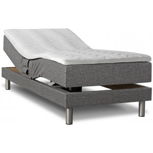 Comfort grå ställbar säng