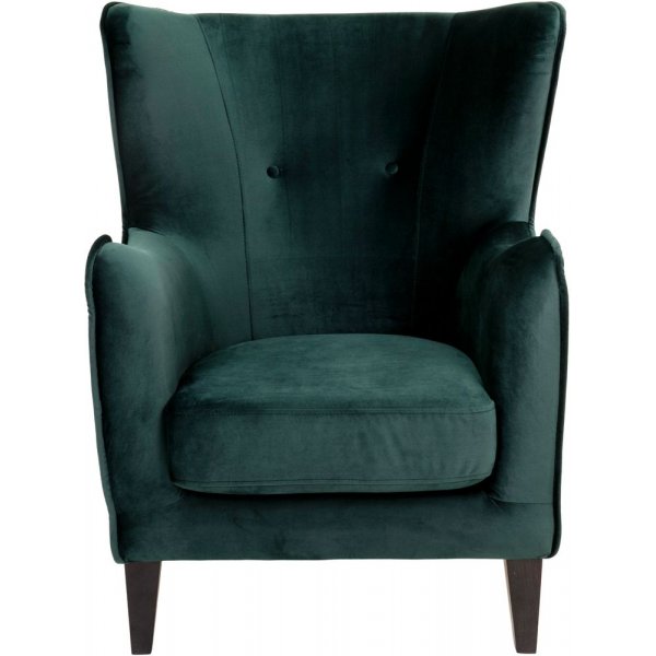 Fauteuil Campo - Vert foncé/noir Fauteuil Campo - Vert foncé/noir