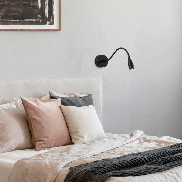 Remedy wandlamp 3246 - Zwart