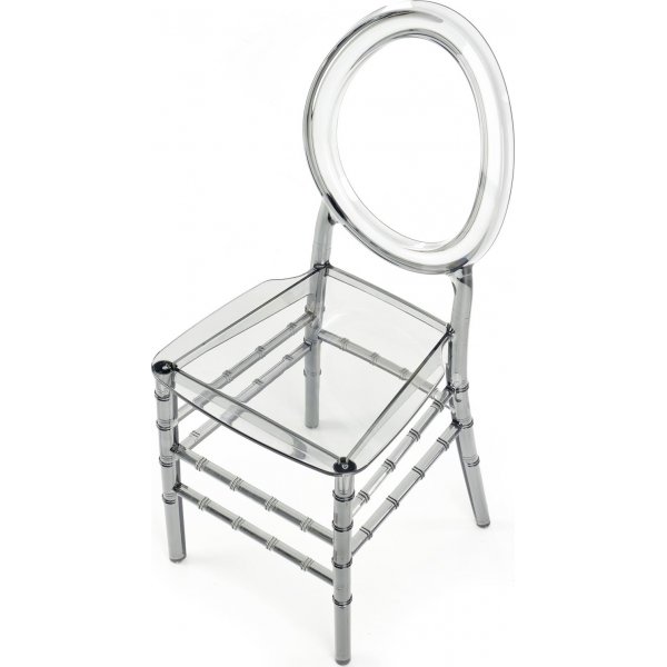 Chaise de salle à manger Cadeira 513 - Verre fumé Chaise de salle à manger Cadeira 513 - Verre fumé