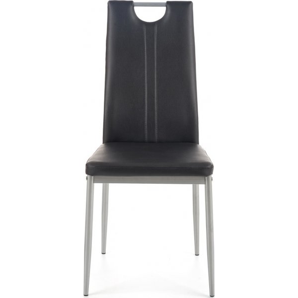 Stol svart / metall - Jacob + Möbeltassar Stol svart / metall - Jacob + Möbeltassar