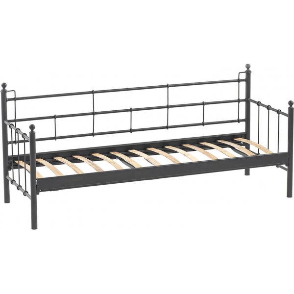 Canapé d'extérieur 3 places Lalas - Noir/vert + Nettoyage textile pour meubles Canapé d'extérieur 3 places Lalas - Noir/vert + Nettoyage textile pour meubles