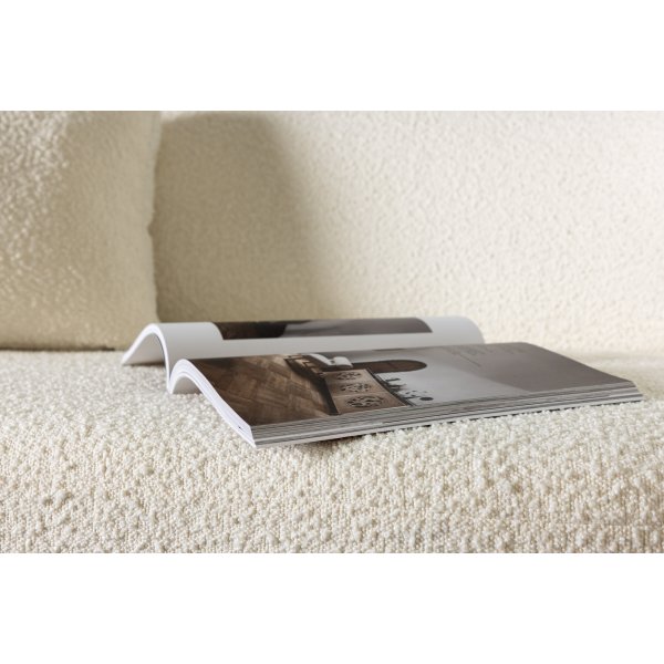 Canapé 3 places Luna - Noir/Blanc Canapé 3 places Luna - Noir/Blanc