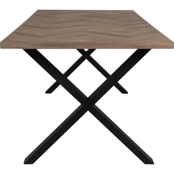 Bordeaux matbord 200 x 95 cm - Rökt ek Bordeaux matbord 200 x 95 cm - Rökt ek