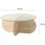 Table basse Bubble 75 cm - Travertin