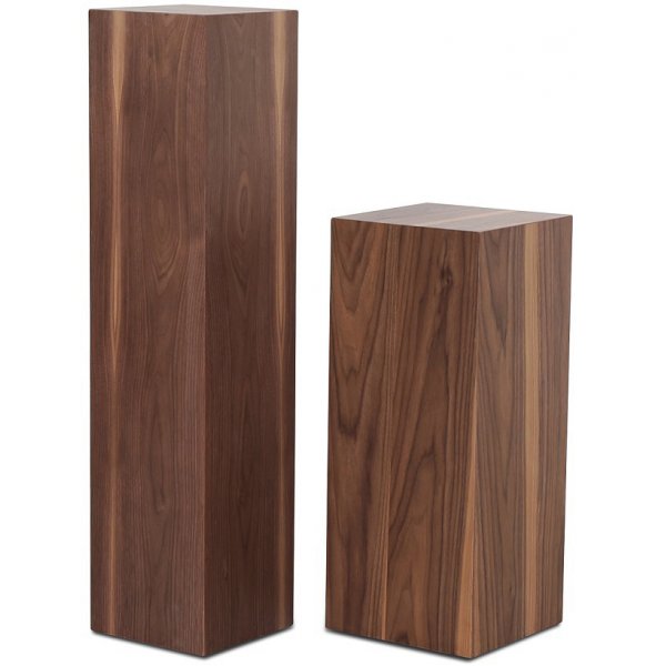 Piedestal LineDesign wood 60 cm - Valnöt Piedestal LineDesign wood 60 cm - Valnöt