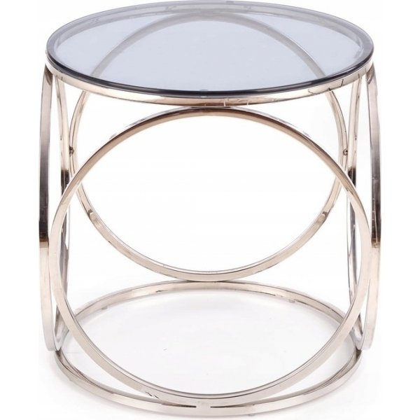 Table basse Harlow Ø50 cm - Chromé Table basse Harlow Ø50 cm - Chromé