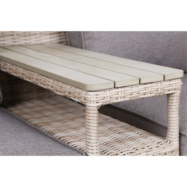 Sandhamn loungesoffa i konstrotting - Natur Sandhamn loungesoffa i konstrotting - Natur