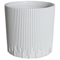 Kruka Stavar H25,5 cm - Vit Kruka Stavar H25,5 cm - Vit