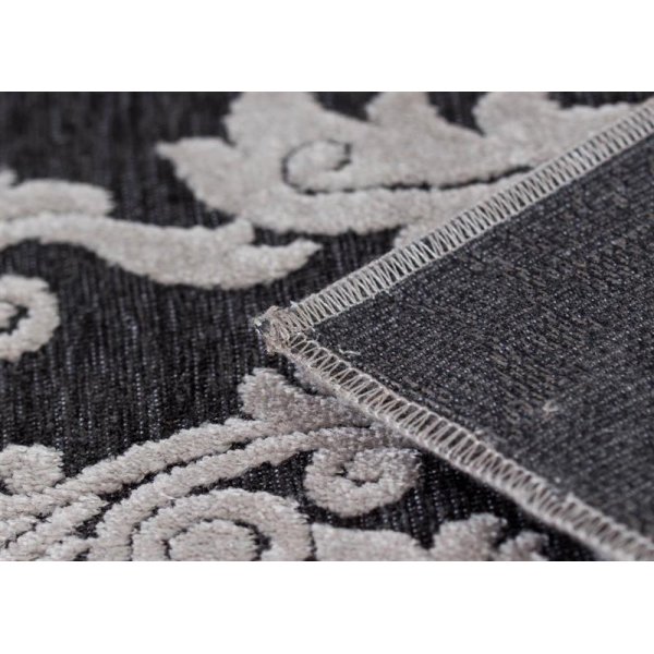 Konstsilkesmatta Kargil - Antracit Konstsilkesmatta Kargil - Antracit