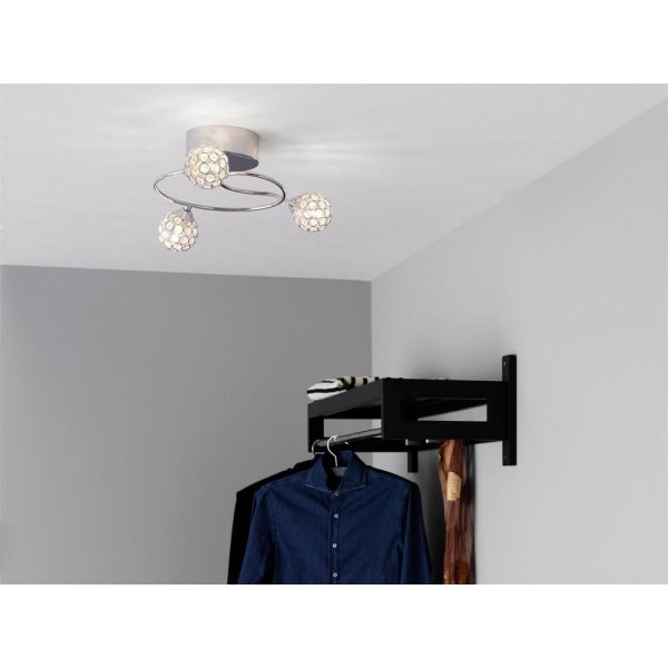 Eminent plafond - Krom