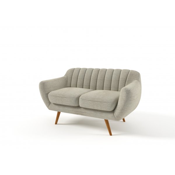 Canapé 2 places Visby - N'importe quelle couleur et tissu Canapé 2 places Visby - N'importe quelle couleur et tissu