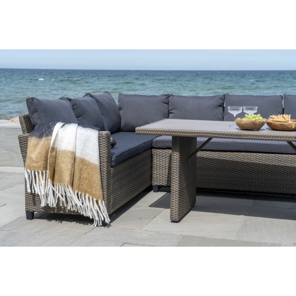 Plaid Sintra - Noir/marron Plaid Sintra - Noir/marron