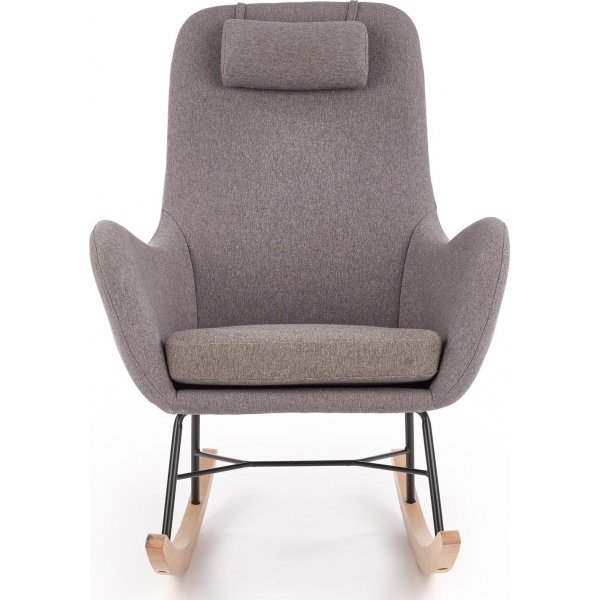 Fauteuil à bascule Mengoba - Gris Fauteuil à bascule Mengoba - Gris