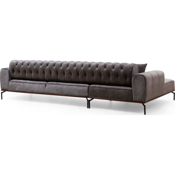 Siesta divansoffa - Antracit