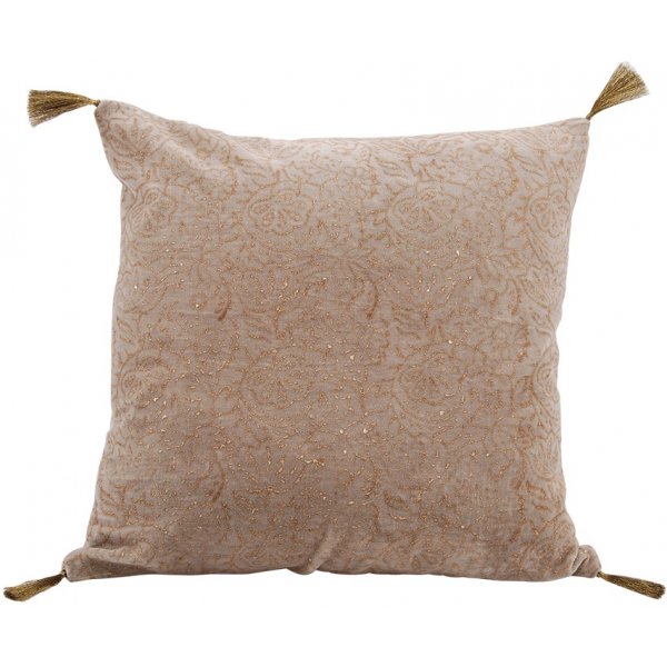 Celine kuddfodral 45x45 cm - Beige / Guld