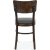 Chaise de salle  manger Novo avec rivets - Couleur optionnelle du cadre et du rembourrage