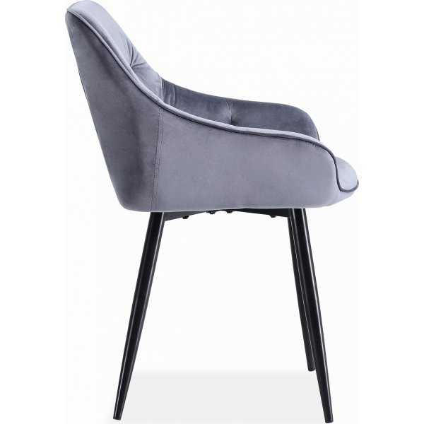 Fauteuil Cadeira 487 - Gris Fauteuil Cadeira 487 - Gris