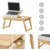 Melania laptopbord - Bambu