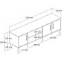 Exxen mediabnk 150 cm - Ek