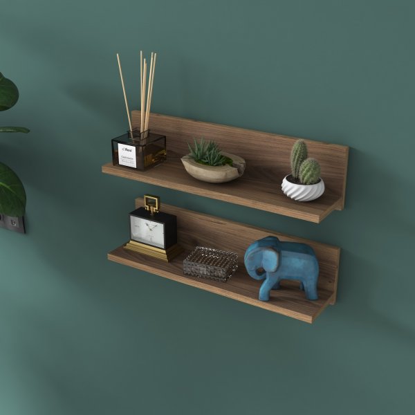 Ebba wandplank in walnoot Ebba wandplank in walnoot