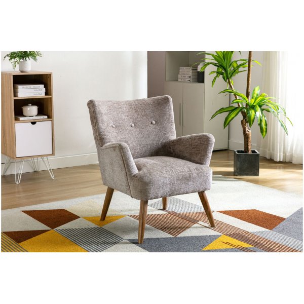 Fauteuil Mario - Biscuit