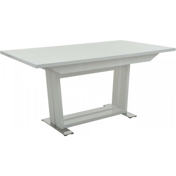 Opal matbord 160 x 90 cm - Vit