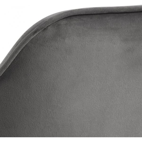 Fauteuil Brooke - Gris/noir