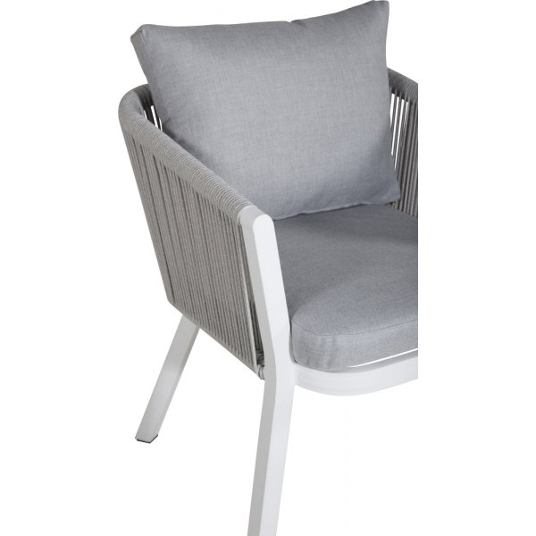 Virya matstol - Grå/Vit Virya matstol - Grå/Vit