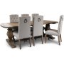 Nottredam matstol - Beige linne